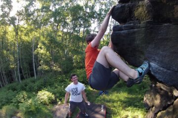 rock climbing yorkshire